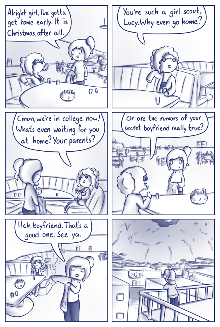 In this comic, calling someone a girl scout can have many very different meanings.