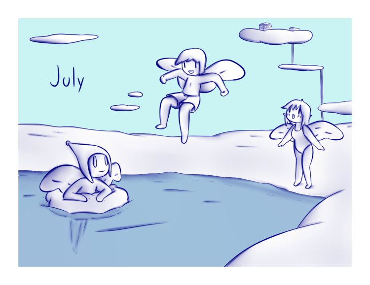 In July, we either celebrate the warm summertime fun with exciting events, or curse the northern hemisphere for forcing its monopoly on media's depiction of certain months.